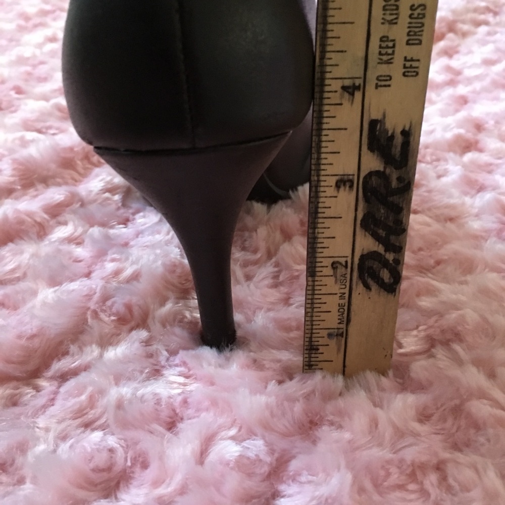 Cato Cacao Brown Open-Style Synthetic Leather Heel - Picture 7 of 7